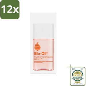 Bio-Oil Huidverzorgingsolie 60 ml - Voordeelverpakking - 12 stuks - Striae - Pigmentvlekken