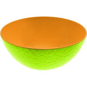 Zak!Designs Kitchen & Garden Serveerschaal - Twotone - 20 cm - Kkiwi green/orange