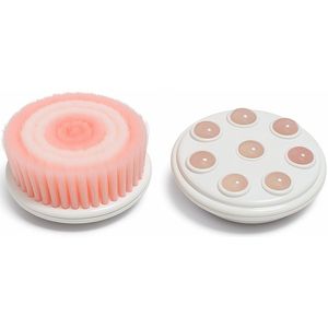 JML Pure Perfection Body Brush Opzetkoppen – 2-delige Set – Massager & Firm Brush Head
