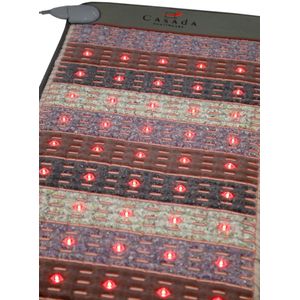 Casada Dr. Stone PRO - Massagemat - Medium - Infraroodwarmte - Magnetisch Veld - Edelstenen Therapie