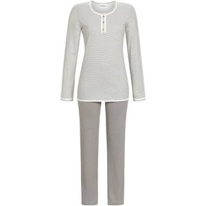 Ringella – Fine Stripe – Pyjama - 3511229 - Pepper - 44