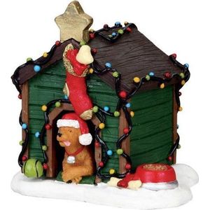 Lemax - Decorated Light Doghouse - Kersthuisjes & Kerstdorpen