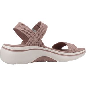 Skechers - 140874 Sandalen - Zwart - Veganistisch Materiaal - Klittenband