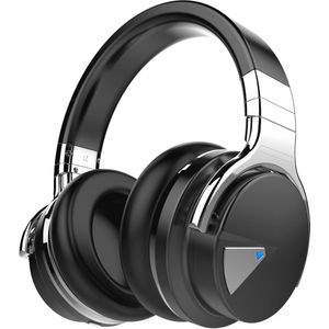 Hoofdtelefoon met Actieve Ruisonderdrukking - Draadloze Bluetooth Over-Ear met Diepe Bas en Comfortabele Oorkussens - 30 Uur Speeltijd
