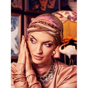 Scarlett boho turban set - boho spirit headwear - chemo mutsje
