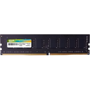 Silicon Power - Desktopgeheugen - DDR4 - 16GB - 2400MHz - CL17 - UDIMM - SP016GBLFU240X02