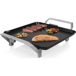 Princess Table Chef Compact 103090 - Grill & Bakplaat - Gourmet - 28x28 cm - Regelbare thermostaat - 1500W