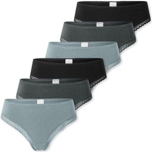 Schiesser Dames string 6 pack 95/5 Modern Cotton