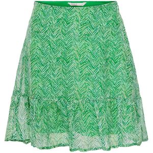 Only Meline Fr Korte Rok Groen S Vrouw