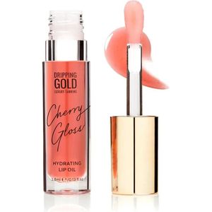 Dripping Gold | Hydrating Lip Oil Cherry Gloss - Vegan