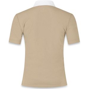 Kentucky Horsewear - Show shirt dames Heritage Air korte mouwen beige size 36