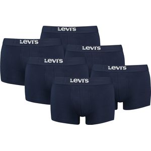 BOXERS 6-pack Levi's Solid Basic herenboxershorts, gemaakt van biologisch katoen