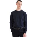 Dockers - Crewneck Trui - Blauw - Regular Fit