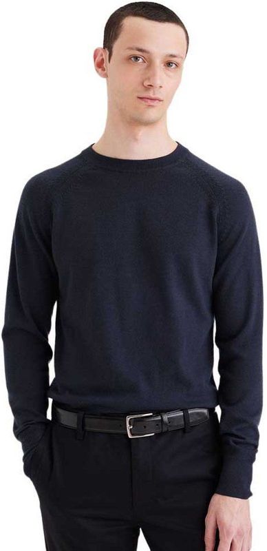 Dockers - Crewneck Trui - Blauw - Regular Fit