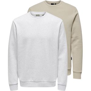 Only & Sons Heren sweatshirt 2 pack Ceres