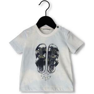 IKKS Tee Shirt Mc Tops & T-shirts Unisex - Shirt - Lichtblauw - Maat 92