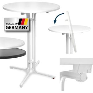 JMZR® Staantafel - Partytafel Inklapbaar - Statafel Rond - Stevig