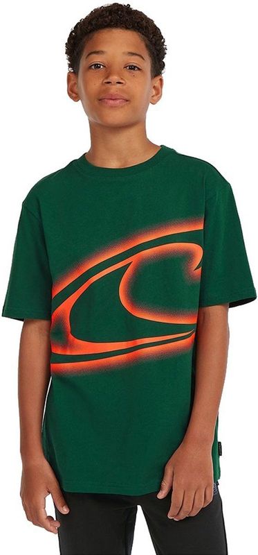 O´neill Wave T-shirt Met Korte Mouwen Groen 11-12 Years Jongens