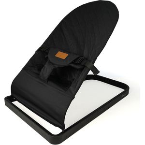 BabyGO Bouncer Comfort - Wipstoel - Schommelstoel voor baby's tot 9kg - Zwart