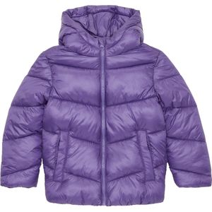 TOM TAILOR modern shiny puffer jacket Meisjes Jas - Maat 92/98