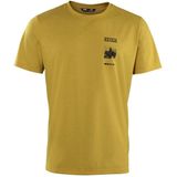 ion s ionic dr mtb shirt met korte mouwen geel heren