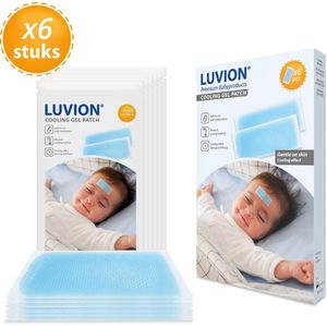 LUVION - Cooling Gel Patch - Verkoelende Patches - Geschikt voor Baby's en Volwassenen - 8 Uur Actief