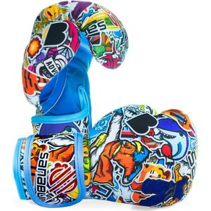 Sanabul Sticker Bomb Bokshandschoenen voor kinderen - Roar Rage - 8 oz