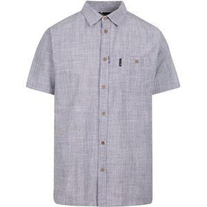 Trespass T-Shirt Basham - Male Casual Woven Shirt Dark Peacock-XXL