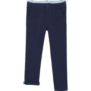 Chino - Saliegroen - Jongensbroek - Katoen/Linnen - Recht Model