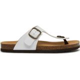 Teenslippers - Natuurlijke Kurk - Comfortabel - Klittenbandsluiting