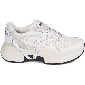 Diadora - Heritage - Sneakers - Wit - Natuurlijk Leer