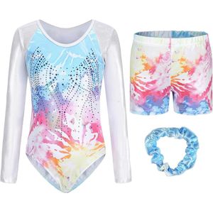 Turnpakje voor meisjes met broek - Ballettop, Gymnastiekpak en Dansoutfit