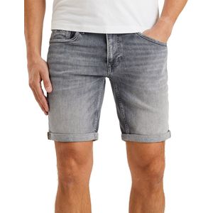 PME Legend Heren Short Broeken NIGHTFLIGHT regular/straight Fit Grijs W 40 Volwassenen