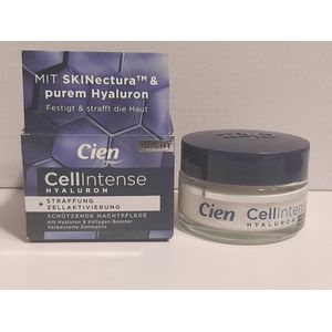 Cien CellIntense Hyaluron + Versterking van de celactivatie - Beschermende nachtcrème 50 ml