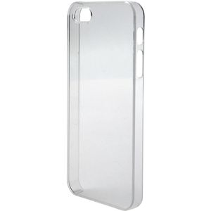 Iphone hoes, afm 5/5S, afm 6x12,5 cm, dikte 10 mm, transparant, 1 stuk