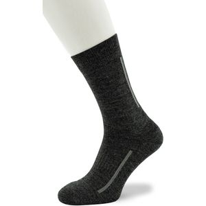Bonnie Doon Wandel Sokken Merino Wol Antraciet Grijs Mele Dikke Dempende Zool Unisex maat 35/38 - Vochtregulerend - Dempende zool - Wandel Sokken - 70% merino Wol - Warme Sokken - Zomer Wandeling - Ademend - Antracite Heather - BW230001.105