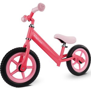 LifeGoods KiddyCruiser Loopfiets - 2 jaar - Jongens en Meisjes - Balance Bike - Roze