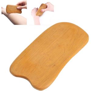 Wooden Gua Sha Board voor Massage - Ergonomisch Vormgegeven Scraping Tool voor Lichaamsverzorging