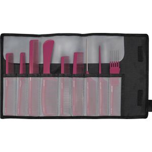 Jaguar - A-Line Kammenset - Berry - 9 Kammen - Kunststof