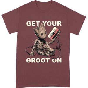 Guardians Of The Galaxy Vol. 2 - Get Your Groot On T-shirt rood L