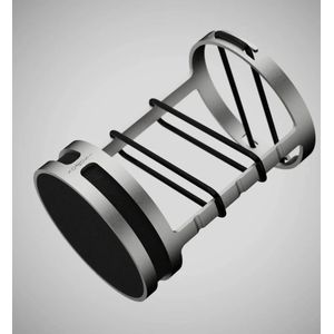 Isovox Broadcast Silver - Microfoon shockmount