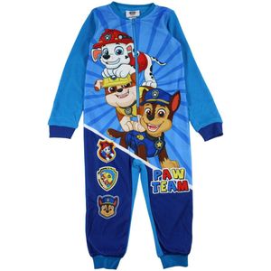 Nickelodeon Onesie Paw Patrol Team Limited blauw Kids & Kind Jongens Blauw - Maat: 92