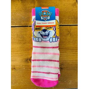PAW Patrol sokken - Badstof sokken - Skye - Anti-slip - PAW Patrol speelgoed - Meisjes - Schoencadeautjes - Sinterklaas cadeau - Maat 27-30
