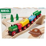 BRIO Classic - Treinset 65 jaar jubileumeditie | 32-delige houten treinset voor kinderen vanaf 2 jaar