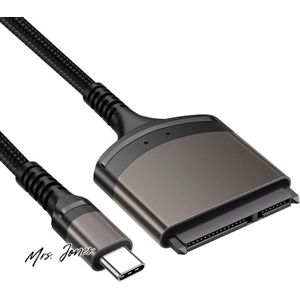 Mrs. Jones SATA naar USB - Gevlochten Kabel - 2.5 Inch