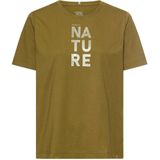 Camel Active - T-Shirt - Donker Groen - 100% Katoen