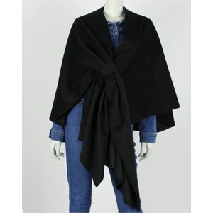 Omslagdoek - Milaan - Zwart - One Size