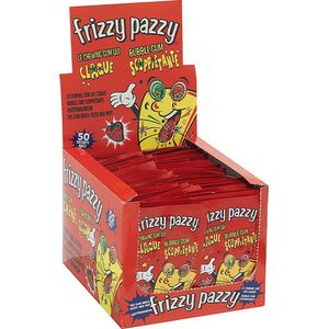 Frizzy Pazzy Kauwgom - 50 pakjes