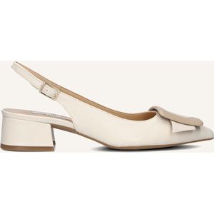 Notre-V - 3341 - Pumps - Beige - Leer/Rubber
