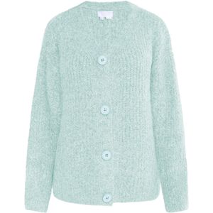 usha - Lynnea - Gebreid Vest - Mintgroen - Oversized